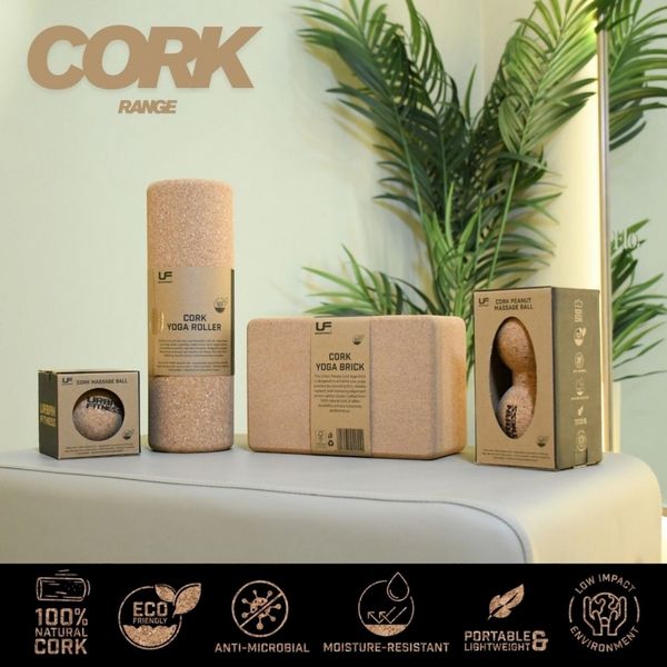Urban Fitness Cork Massage Ball (8cm)