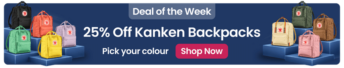 Kanken Backpacks 25% Off