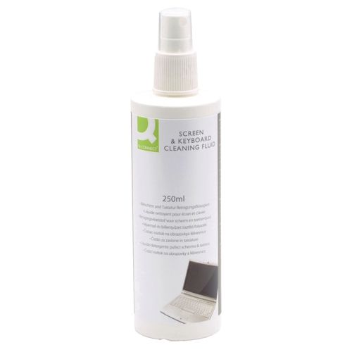 Q-Connect Screen Keyboard Cleaning Fluid 250ml