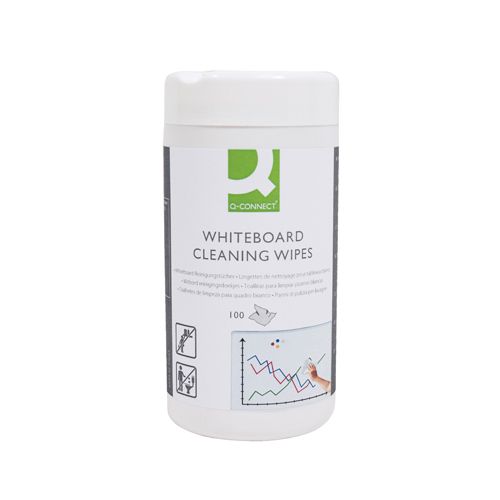 Q-Connect Whiteboard Cleaning Wipes