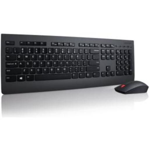 Lenovo 4X30H56828 keyboard & Wireless Mouse included - QWERTY UK English - Black