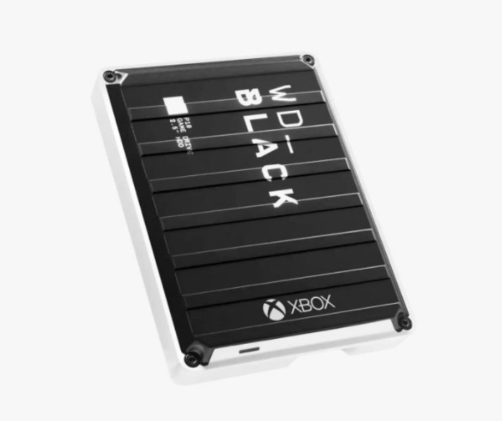 Western Digital - WD_BLACK P10 GAME DRIVE FOR XBOX 2TB BLACK TOP W/WHITE BOTTOM WORLDWIDE