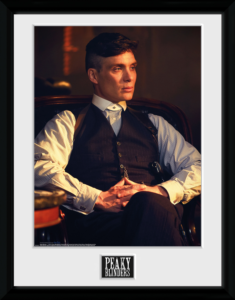 Peaky Blinders Tommy  30 x 40cm Framed Collector Print