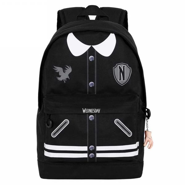 Wednesday Varsity HS Fan 2.0 Backpack - Black