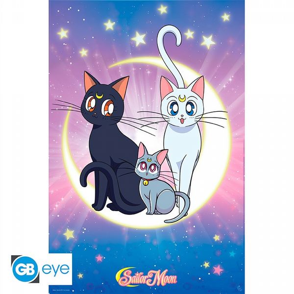 Sailor Moon Luna, Artemis & Diana 61 x 91.5cm Maxi Poster