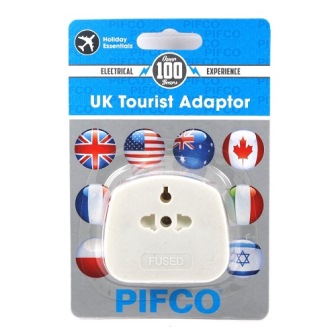 UK Visitor Travel Adaptor