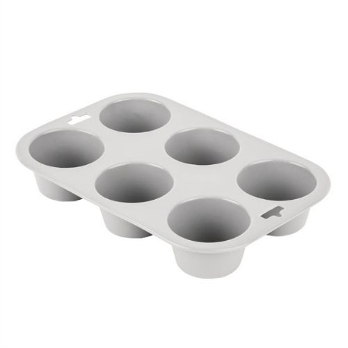 Vogue Flexible Silicone 6 Cup Muffin Tray