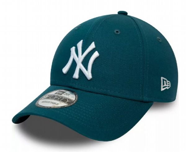 New Era Essential 9Forty Yankees Cap (Turquoise)